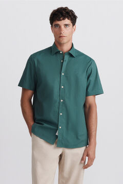 Springfield Chemise oxford &agrave; manches courtes