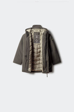 Springfield Kids Parka marr&oacute;n ni&ntilde;o