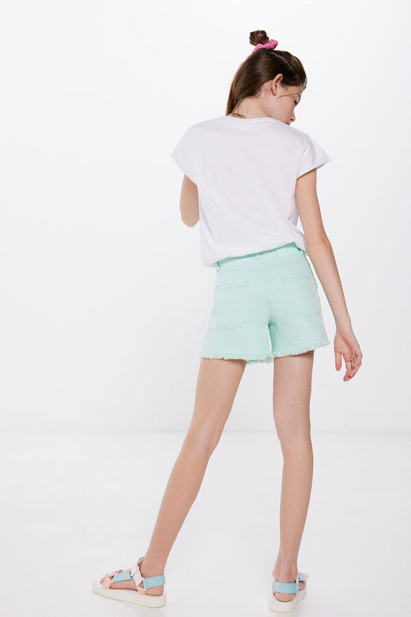 Springfield Girl's serge shorts green