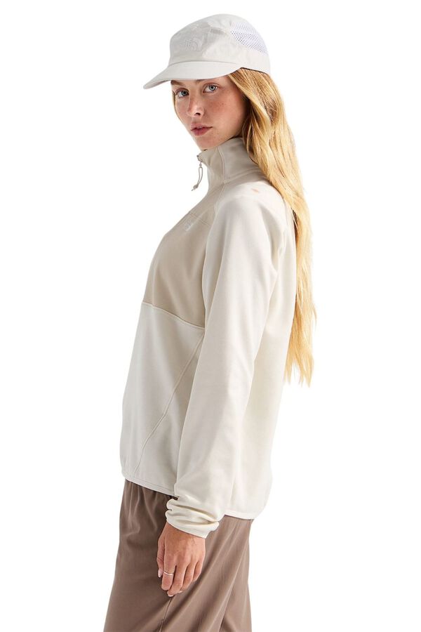 The North Face Half-zip fleece white