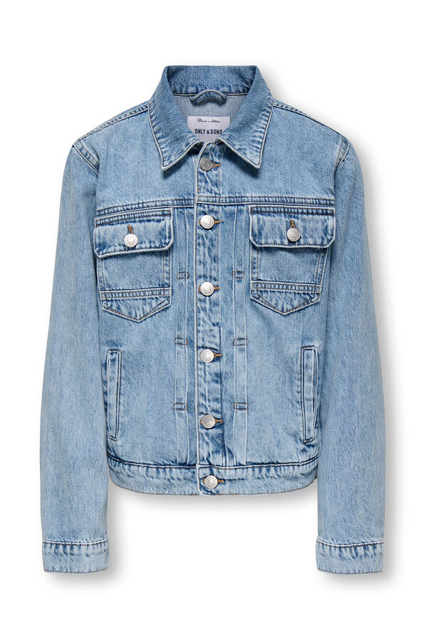 Only & Sons Junior Jeansjacke f&uuml;r Kinder Blau
