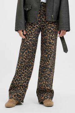 Jack & Jones Pantal&oacute;n wide leg de tiro alto