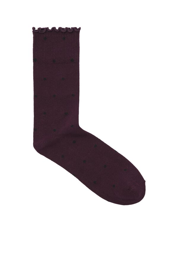 Jack & Jones Girl Polka-dot 3-pack socks white