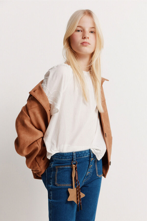 Springfield Kids Jeans Bootcut ni&ntilde;a azul