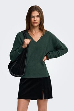 Only Pullover mit V-Ausschnitt