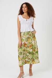 Brave Soul Falda larga estampada