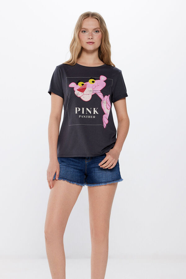 Springfield Majica „Pink Panther” Žuta