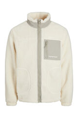 Jack & Jones Teddy jacket white