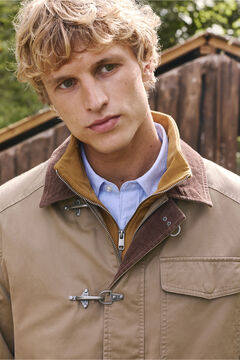 Springfield Parka corta cuello pana