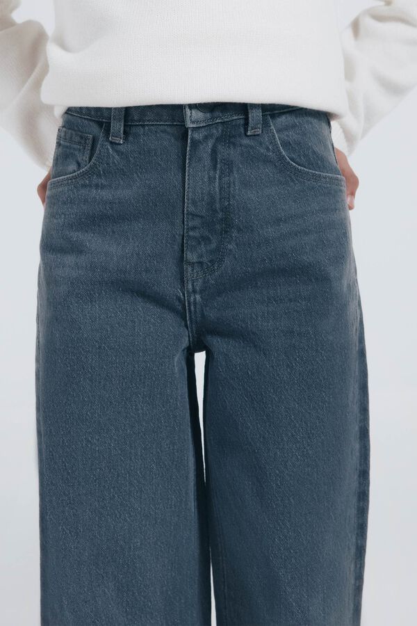 Springfield Kids Farmerke sa zvezdom za devojčice Siva