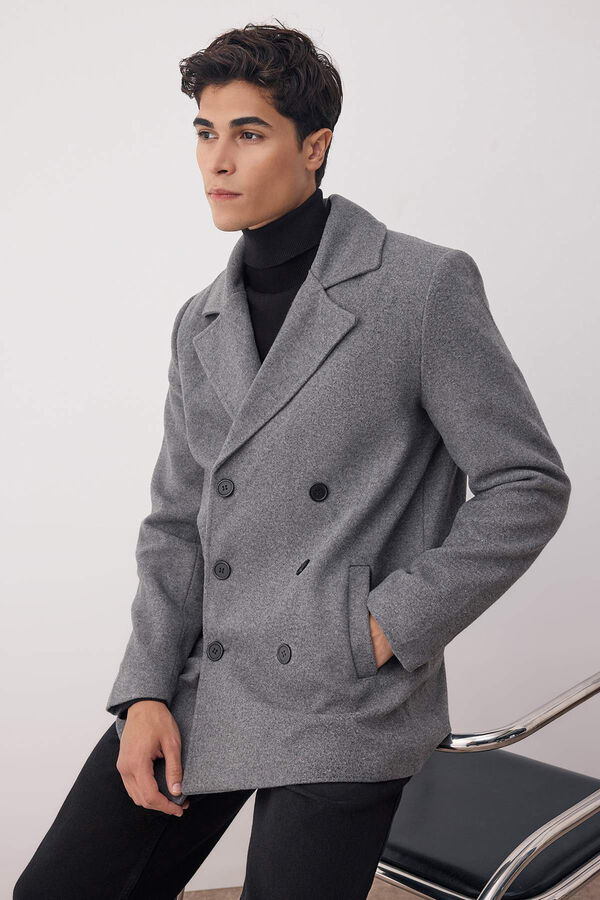 Trendyol Regular fit coat grey