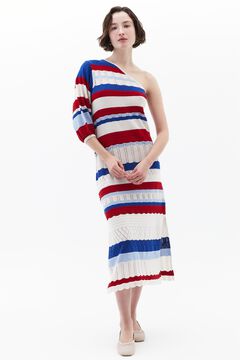 Oxxo Vestido midi asim&eacute;trico