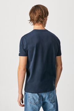Springfield Collage T-shirt marineblau