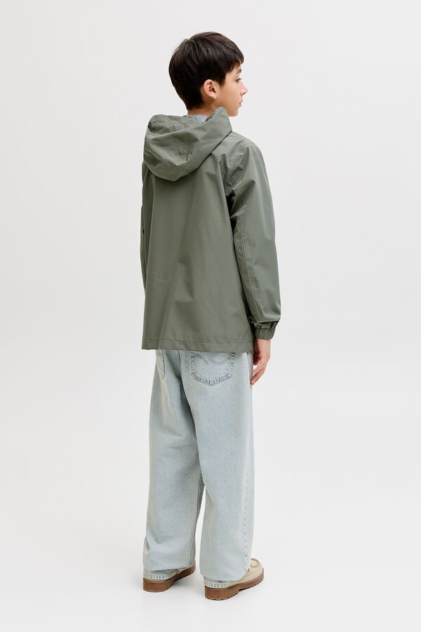 Jack & Jones Junior Raincoat logo nude