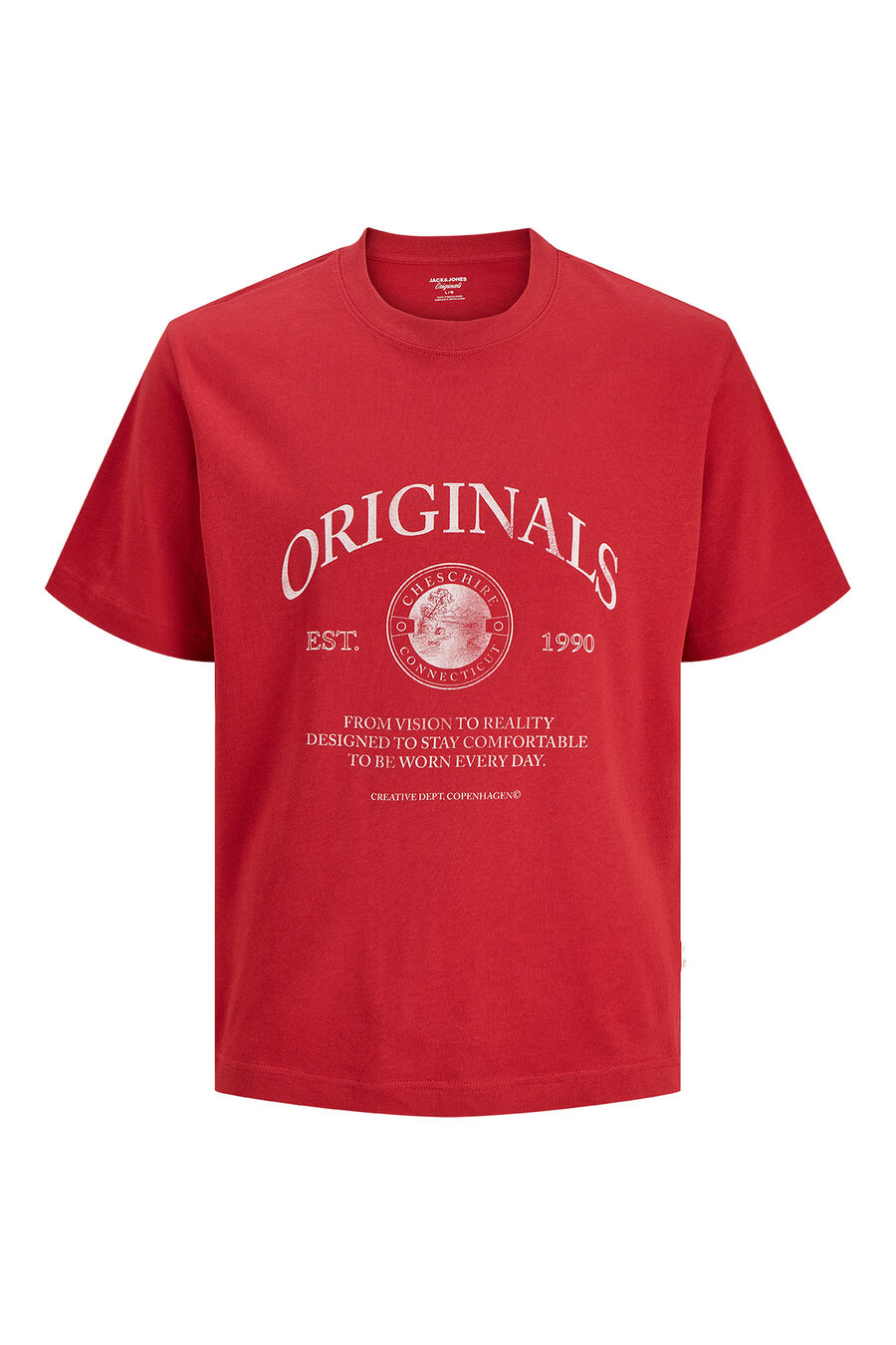 Camiseta manga corta de algodón