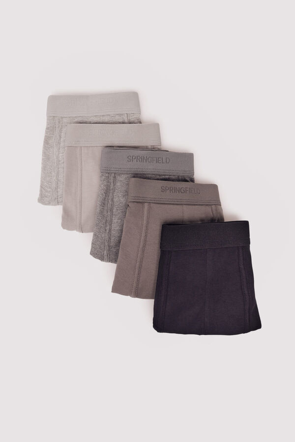 Springfield 5-pack boxers black