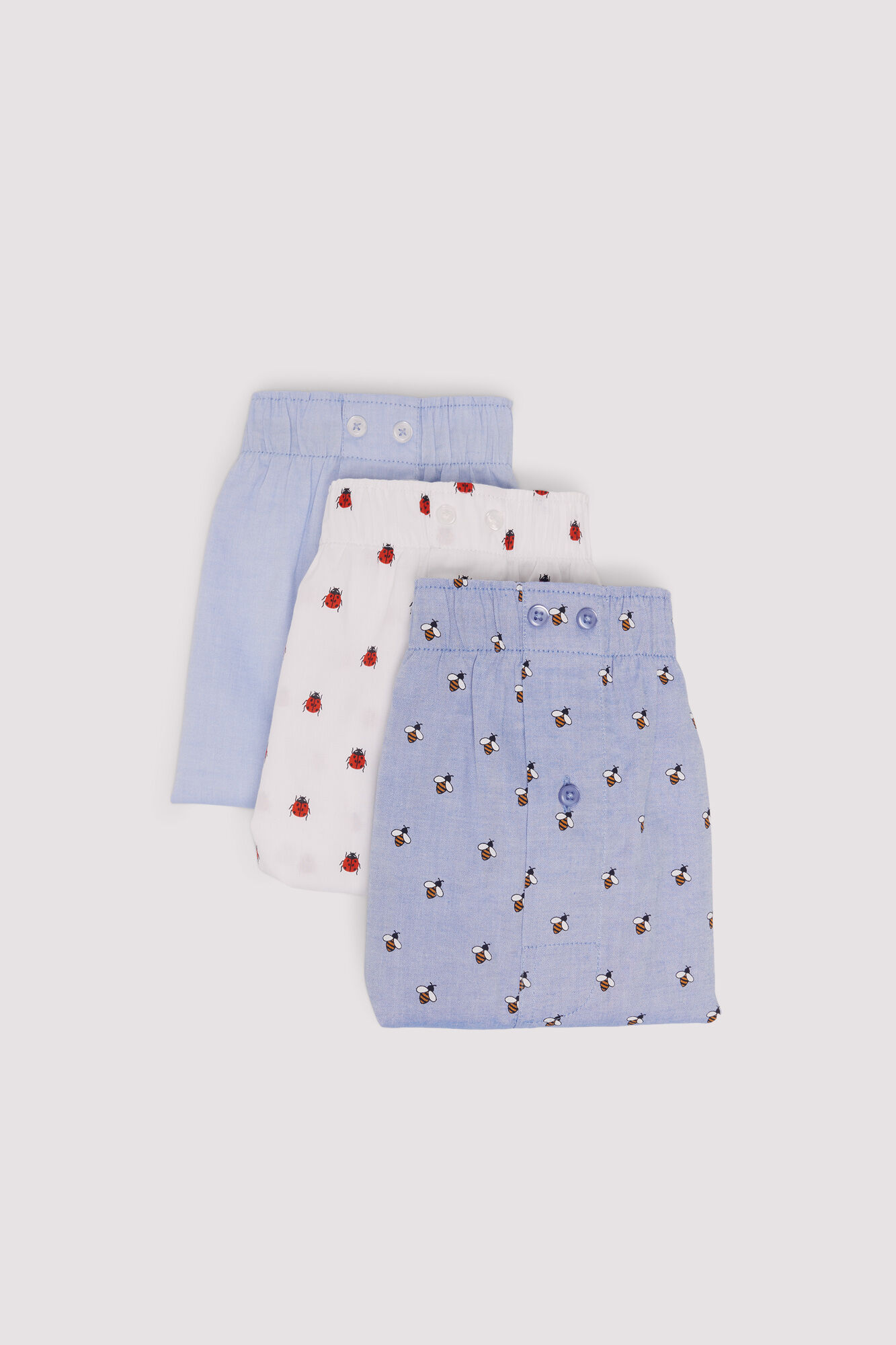 Springfield Pack of 3 printed poplin boxers