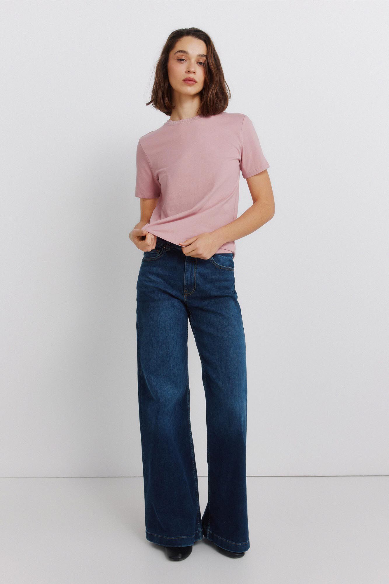 Springfield Studded short sleeve T-shirt