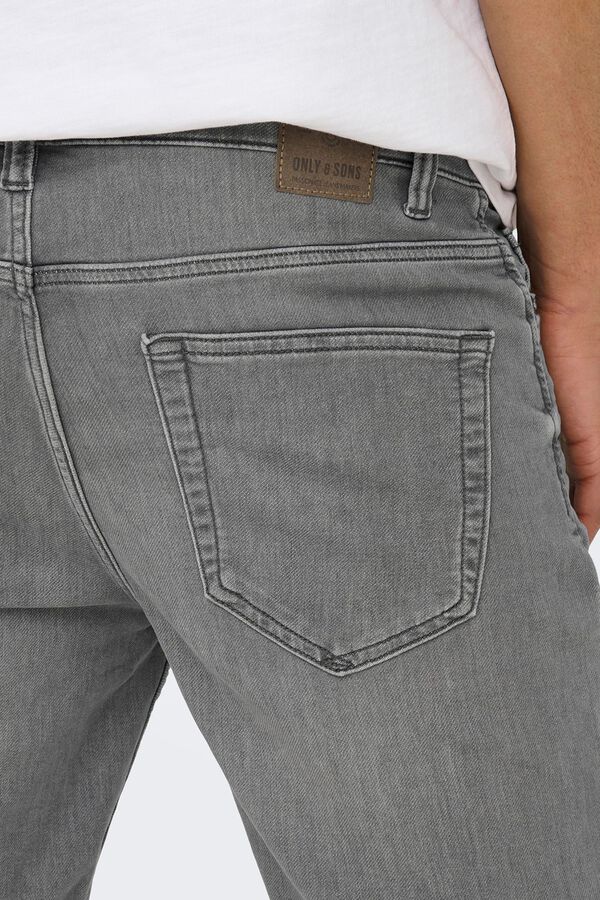 Only & Sons Denim Bermuda shorts grey