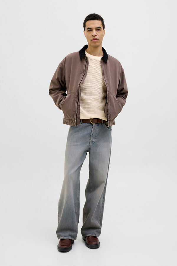 Jack & Jones Camiseta de punto relaxed fit blanco