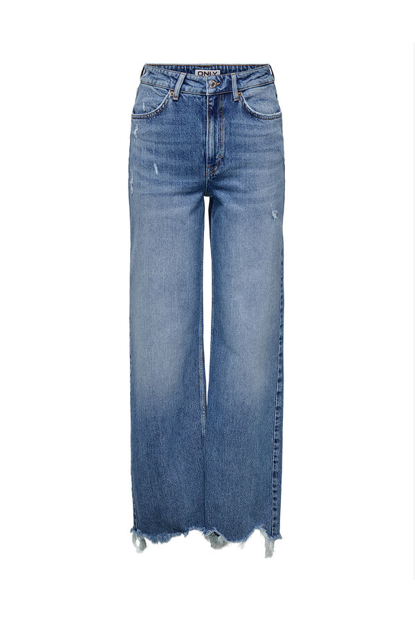 Only Jeans Wide Leg Blau