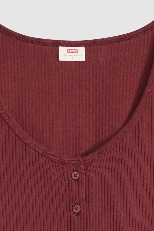 Levi's Short sleeve T-shirt with buttons printed