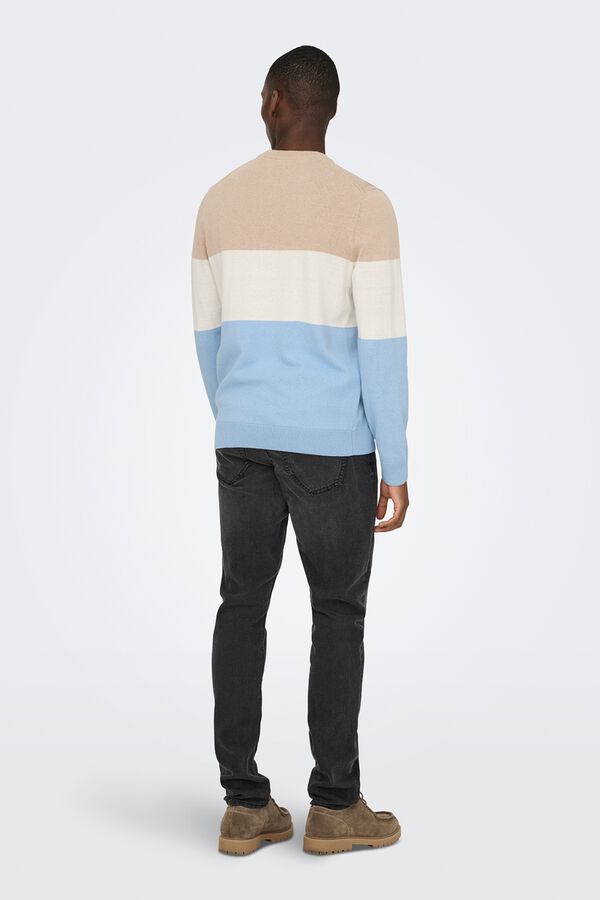 Only & Sons Jersey regular fit azul