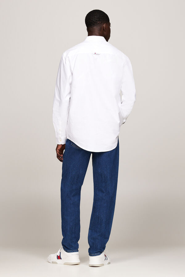 Springfield Camisa de homem Tommy Jeans branco