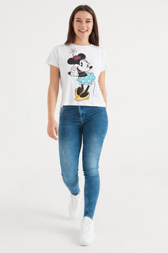 Springfield Camiseta estampado Minnie Mouse white