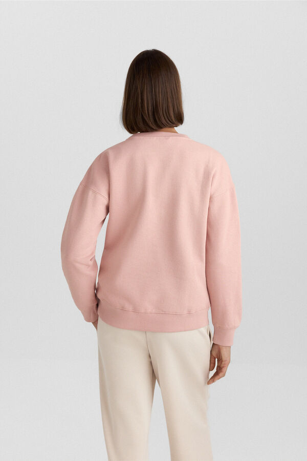 Springfield Printed sweatshirt pink