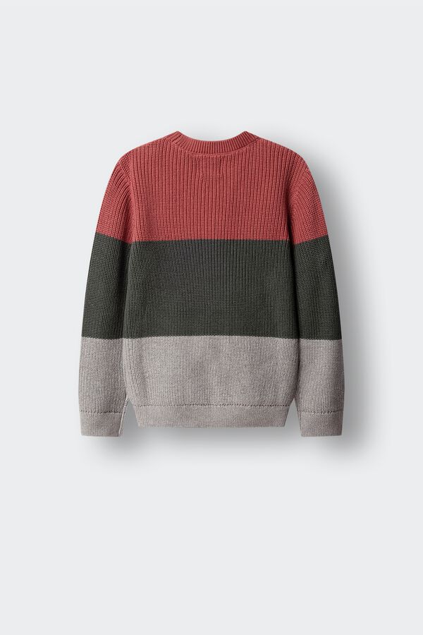 Springfield Kids Jersey raya gruesa ni&ntilde;o coral