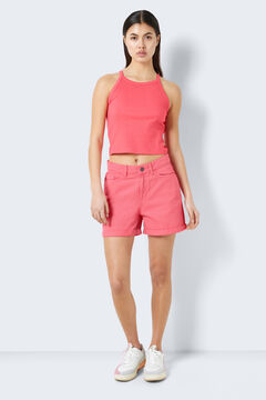 Springfield Shorts with turn up hems pink