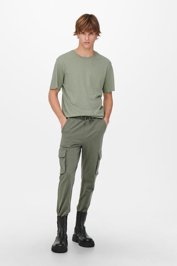 Only & Sons Camiseta manga corta verde