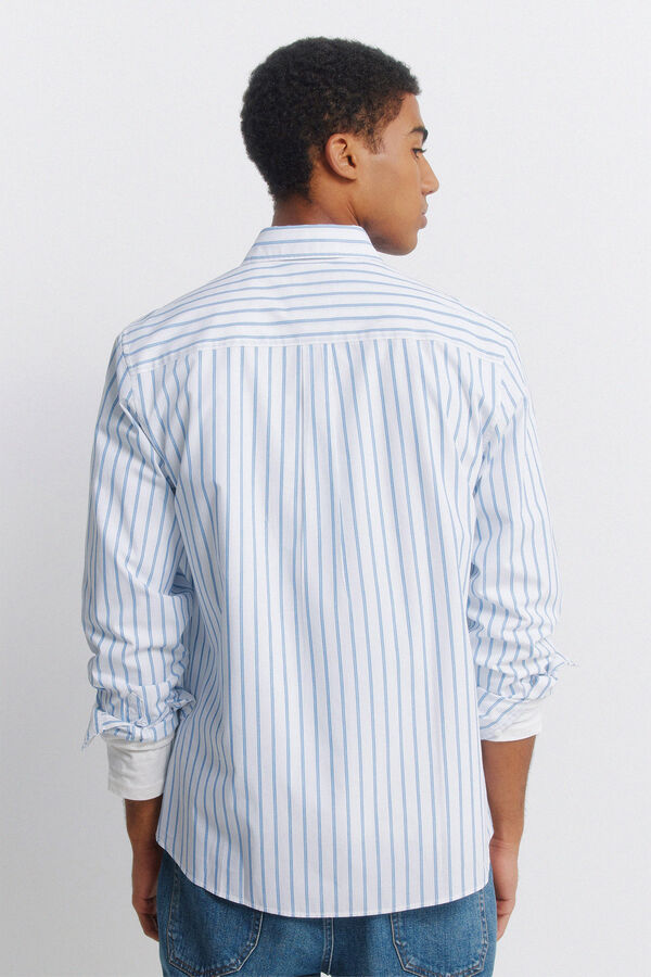 Springfield Poplin shirt blue