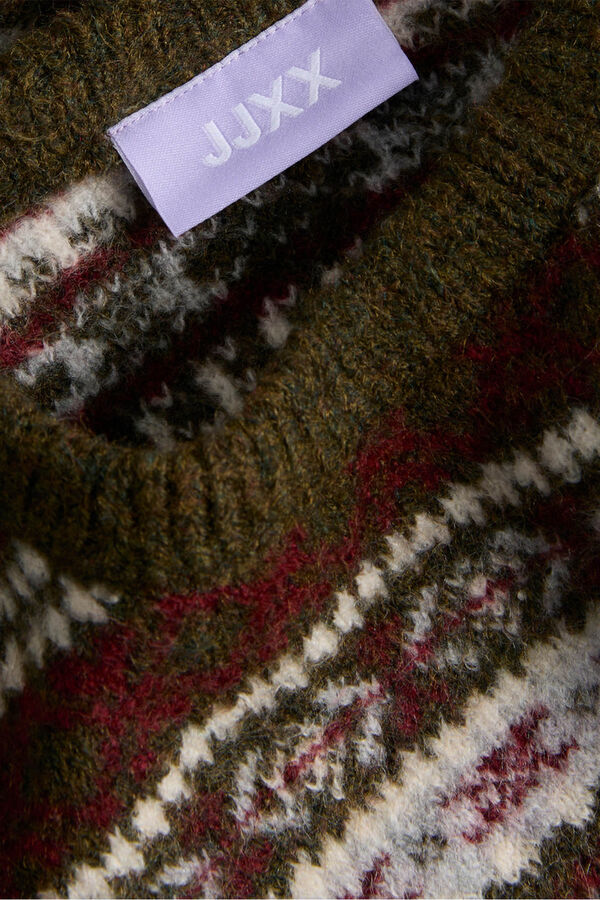 Jack & Jones Jersey &eacute;tnico de punto marr&oacute;n