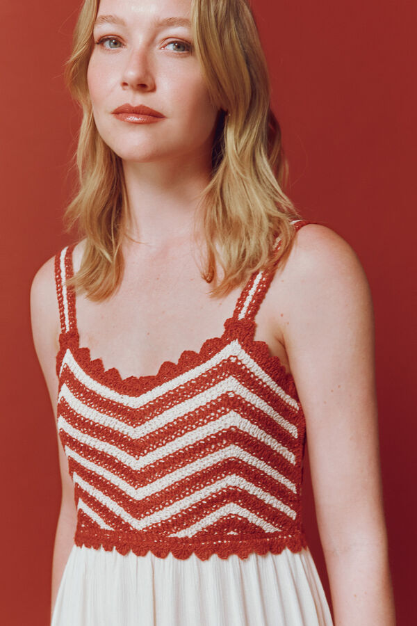 Springfield Haljina sa motivom Majorke Braon