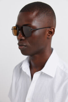 Springfield Gafas sol estilo aviador rectangulares