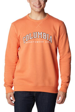 Springfield Round neck jumper with Columbia™ logo for men orange