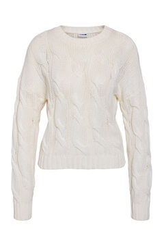 Noisy May Camisola de oitos com gola redonda