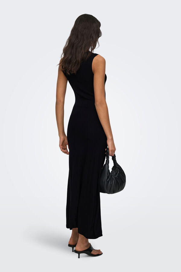 JDY Fluid long dress black