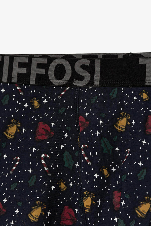 Tiffosi Boxers navide&ntilde;os blanco