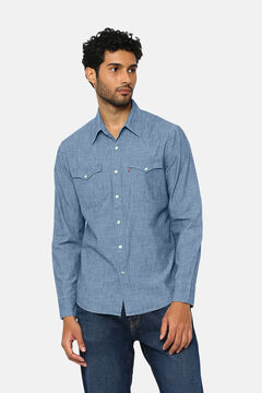 Springfield Levi's® denim shirt  steel blue