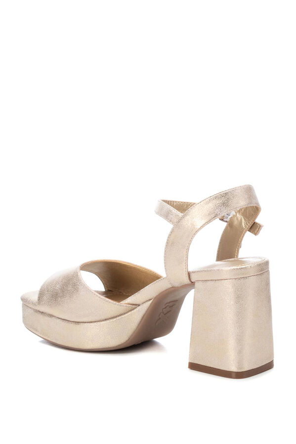XTI Women's suede sandal  brown