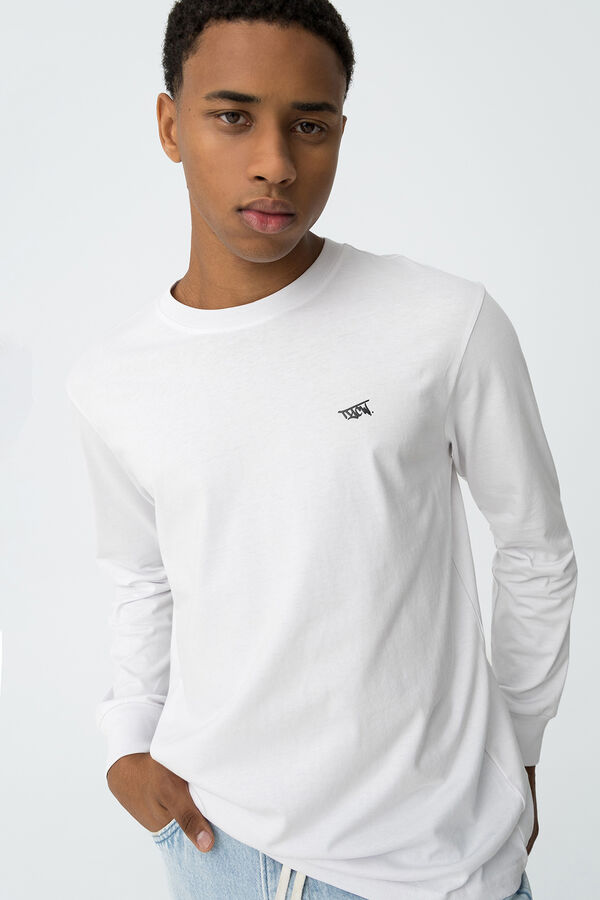 Tiffosi Young Long-sleeved T-shirt  white