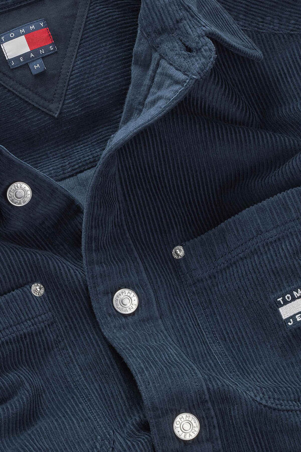 Tommy Jeans Relaxed fit overshirt blue