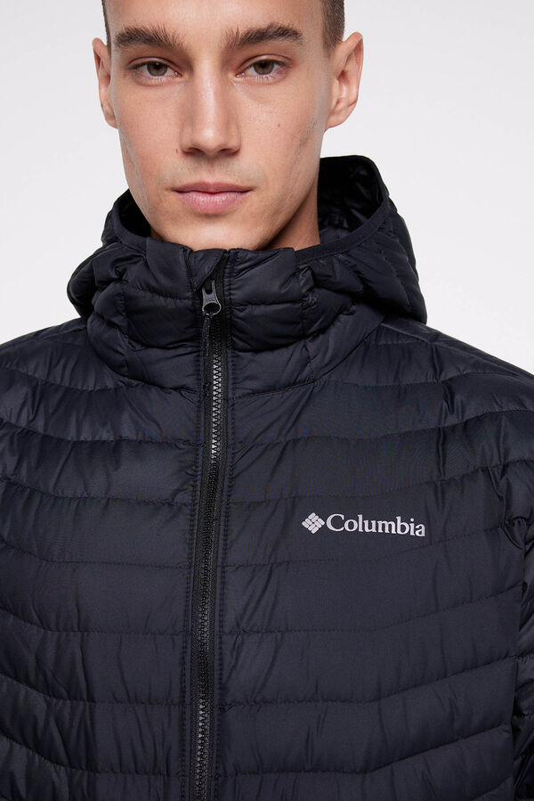 Springfield Columbia Westridge™ hooded down jacket for men crna