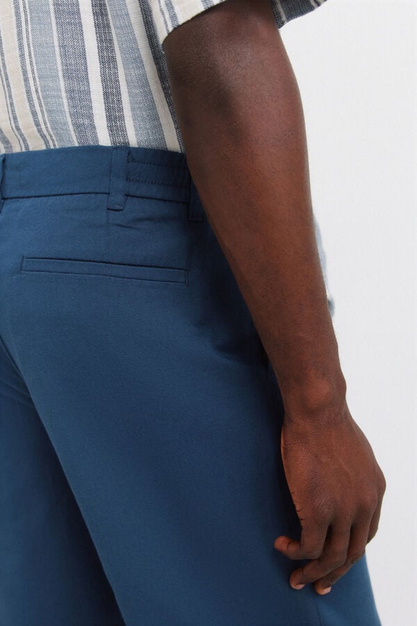 Springfield Relaxed fit chinos blue