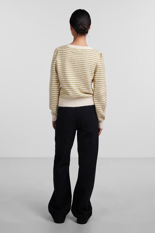 Springfield Long-sleeved jumper with high neckline gray