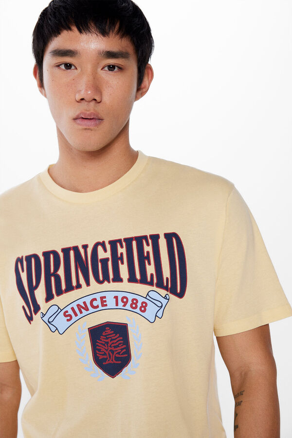 Springfield Springfildska majica žuta