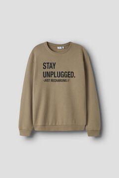 Name It Sweatshirt gola redonda estampada